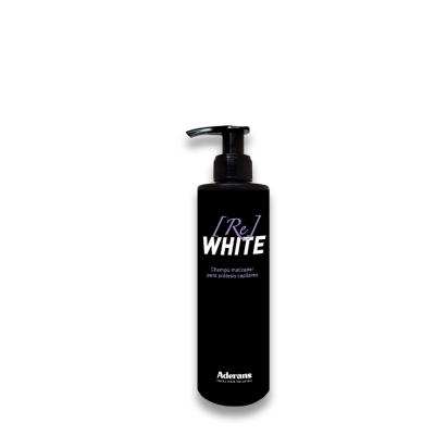 Champô Matizador [Re]WHITE – 250 ml para as brancas das próteses capilares.