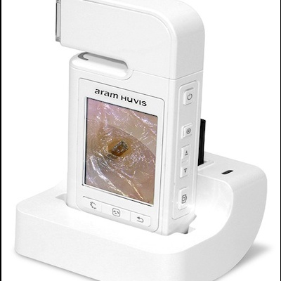 Câmara de análise de cabelo e pele PREMIUM com Ecrã digital