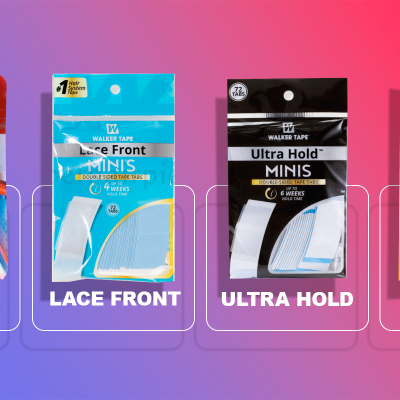 Fitas pré-cortadas.