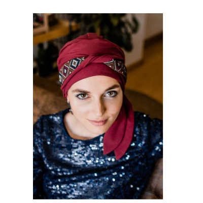 Turbante Smart Maya Granate