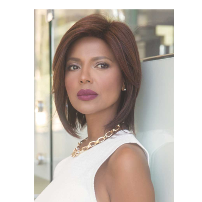 Peruca de cabelo sintético "May" Coleção Noriko