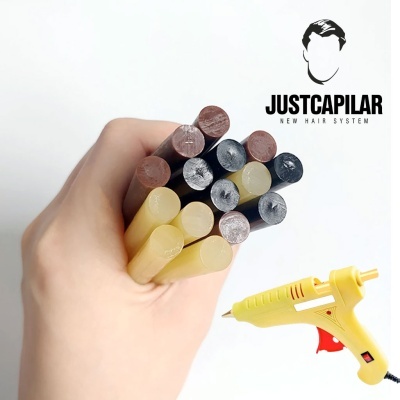 Bastão de Queratina para Pistola  - 10cm x 0,8mm Cores disponíveis