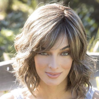 Peruca de cabelo sintético "Braylen" Coleção Amore