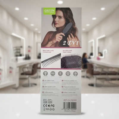 Escova Premium Luxury Para Extensões e  Próteses Capilares