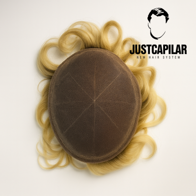 Protese capilar em lace Bi-color - look arrojado!