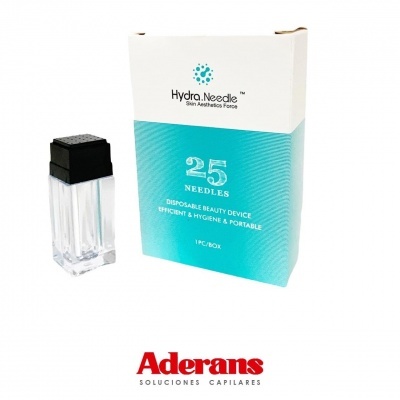 Hydra - Needle 25 microagulhas PREMIUM, para estimular e regenerar as células do couro cabeludo