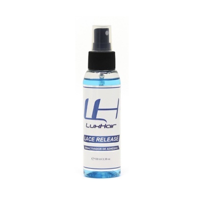 Luxhair Lace Release 100ml - adjudante para remoção e limpeza de próteses capilares em Lace (rede).