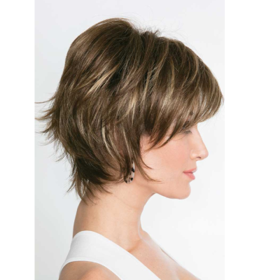 Peruca de cabelo sintético "Sky Large Cap" Coleção Noriko