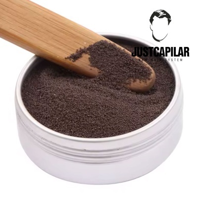 Cola de queratina em pó fixação forte, para extensão capilar, varias cores disponíveis 50Gr