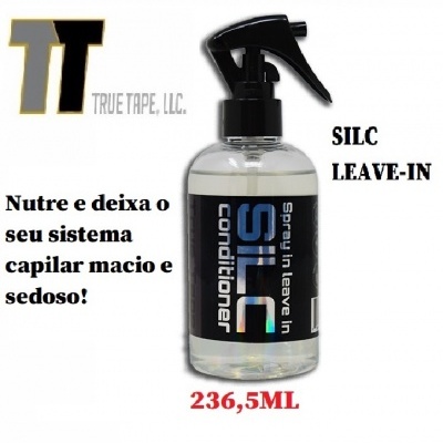 True-Tape SILC LEAVE-IN - Amaciador, hidratante para vaporizar em próteses capilares, perucas, extensões. (236.5ml)