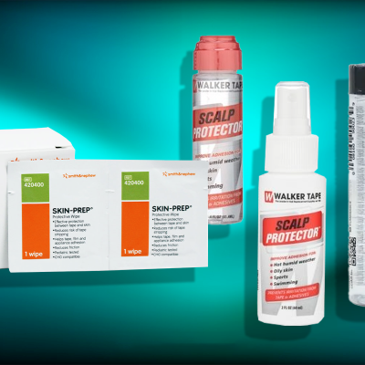 Preparação do couro cabeludo