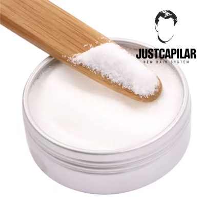 Cola de queratina em pó fixação forte, para extensão capilar, varias cores disponíveis 50Gr