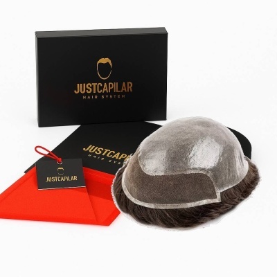 Prótese Capilar, MODELO PREMIUM LUXURY  front-lace HD