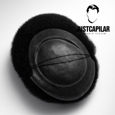 Prótese capilar  4mm Afro Curl - base M-pele 00.8