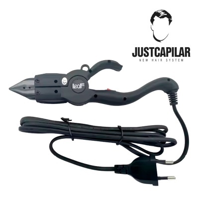 Pinça de aplicação de queratina em extensões