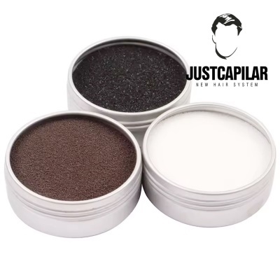 Cola de queratina em pó fixação forte, para extensão capilar, varias cores disponíveis 50Gr