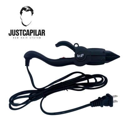 Pinça de aplicação de queratina em extensões