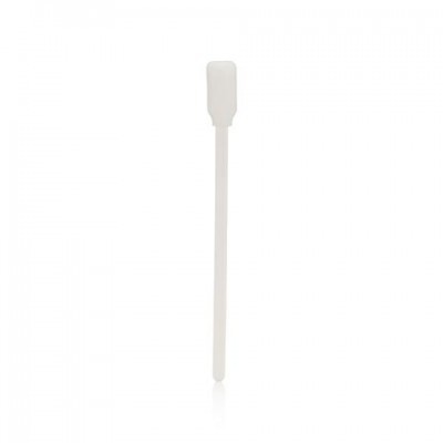 Pincel com ponta em esponja para aplicação de colas capilares.