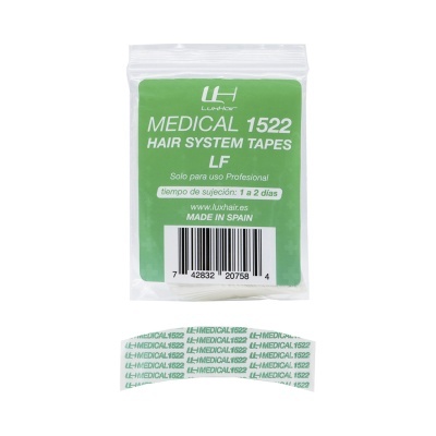 LuxHair Fitas adesivas 1522 - Contorno LF- C  - Fixação 1 a 2 dias.
