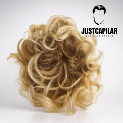 Protese capilar em lace Bi-color - look arrojado!