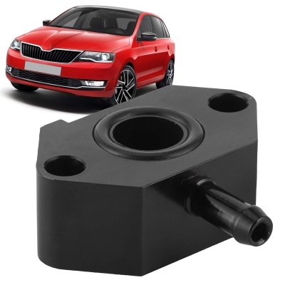 Adaptador de sensor de turbo, alumínio vácuo da torneira Turbo Boost, ajuste para TFSI TSI 1.2T / 1.4T 1.6 1.9 2.0 TDI