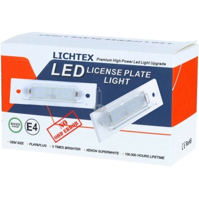 Kits Farolim LED Chapa Matricula Especifico Porsche