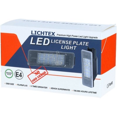 Kits Farolim LED Chapa Matricula Especifico Citroen