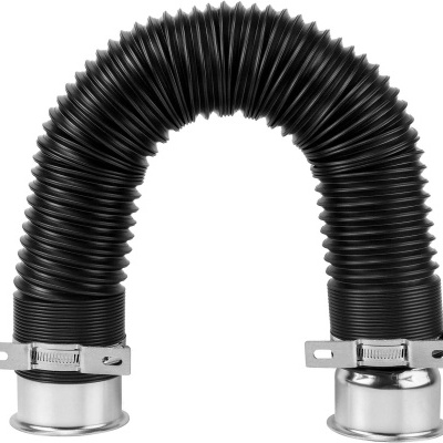 Tubo de entrada de ar universal de 76 mm, extensível a 1 m