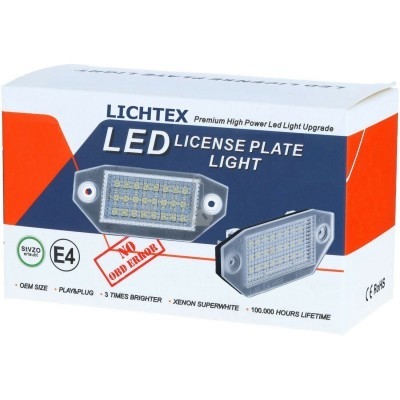 Kits Farolim LED Chapa Matricula Especifico FORD