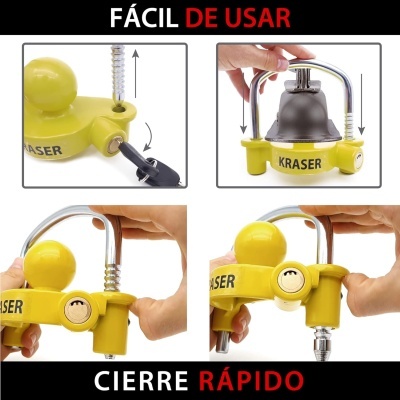 Anti roubo reboque universal