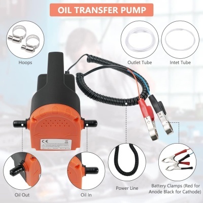 Bomba extração oleo 12v 80w