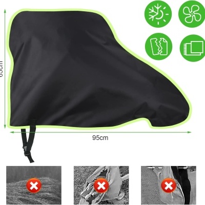 Capa para reboque de caravana cobertura, 420D impermeável 94 x 65 cm