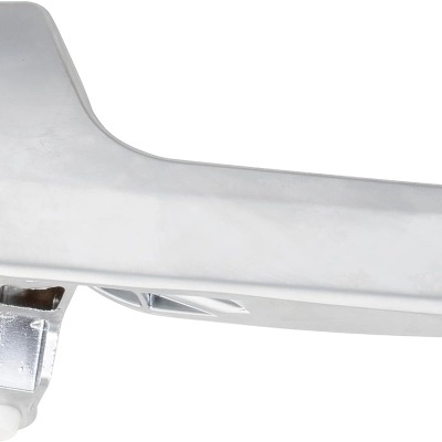 Alavanca de máquina de lavar roupa em plástico e metal cromado prata