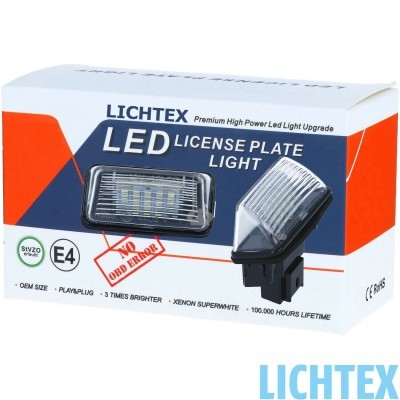 Kits Farolim LED Chapa Matricula Especifico Citroen