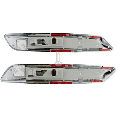 Farolins Laterais LED Cromados BMW 3er 5er E60 E61 E90 E91 E92 E93 F10