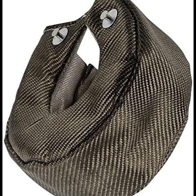 Capa do turbocompressor, cobertura de titânio Turbo Heat Shield manta barreira Turbocompressor cobertura t3 / Gt35 / Gt37 / Gt40 / Gt42