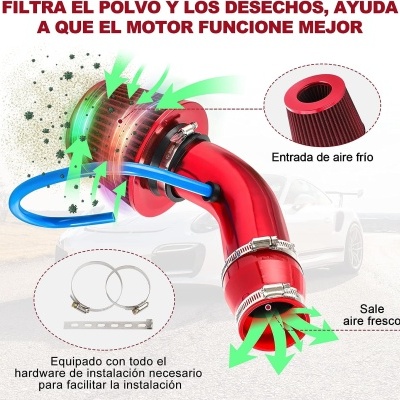 Kit Filtro cónico universal Hif low 3