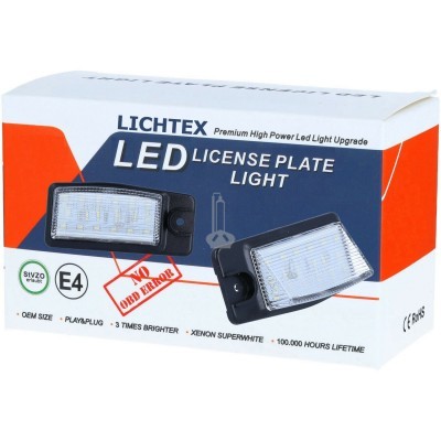 Kits Farolim LED Chapa Matricula Especifico Nissan