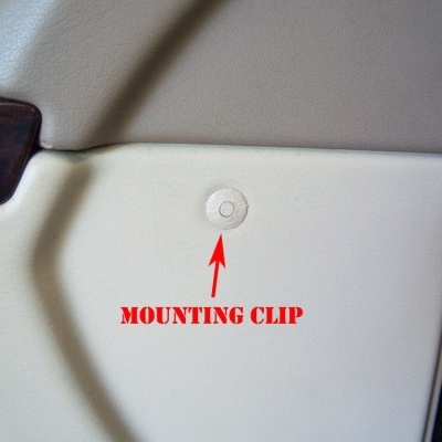 Molas forra porta Volvo 39964095 cor creme