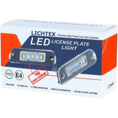 Kits Farolim LED Chapa Matricula Especifico Mercedes