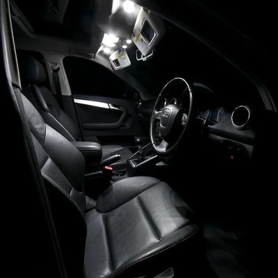 Kit 16 lampadas LED interiores Audi A3 8p / Sportback Error Free