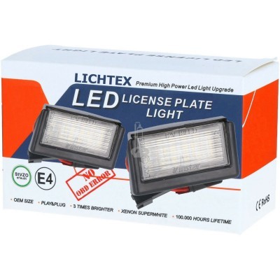 Kits Farolim LED Chapa Matricula Especifico Mercedes