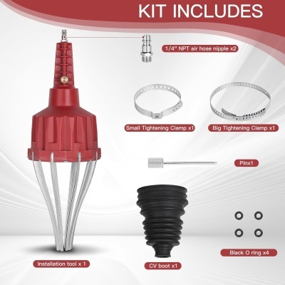 Expansor pneumático para foles roda Universal