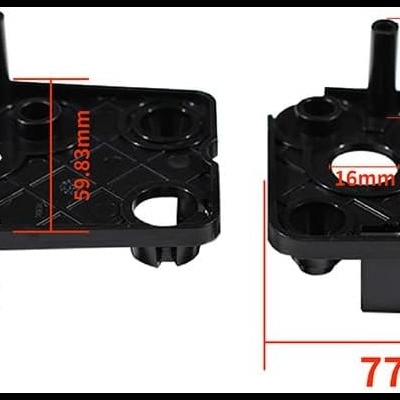 Kit de reparação de persiana de aquecimento ar condicionado bizona Citroën C4 Peugeot 307 16 070 440 80 6450XZ