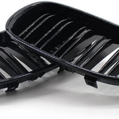 Grelhas frontais cor preta brilhante E60 E61, 03-09