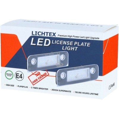 Kits Farolim LED Chapa Matricula Especifico FORD