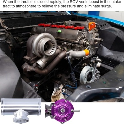 Valvula Blowoff descarga turbo 2.5'' universal