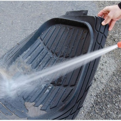 Tapetes universais de borracha com bordo retenção liquidos