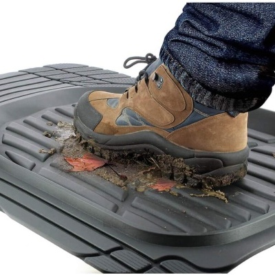 Tapetes universais de borracha com bordo retenção liquidos