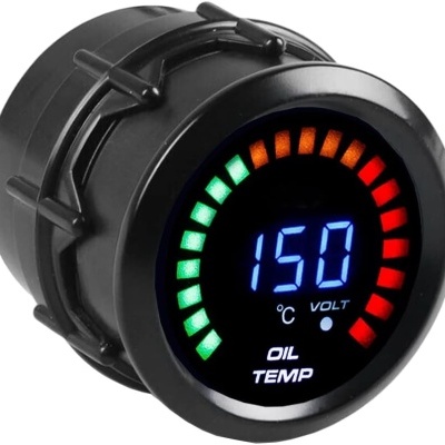 Manómetro automático digital 2 polegadas 52 mm